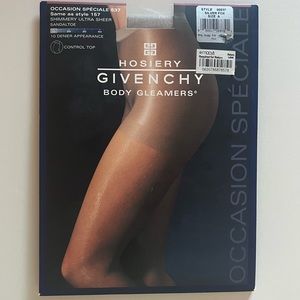 {Givenchy} Brand New Body Gleamers Sheer Tights